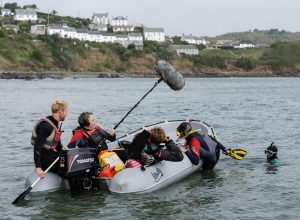 Working as a sound recordist on Pie Net Zero for Spanner Films, Jonathan Pie climbs back in to the boat