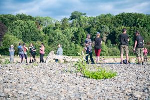 Final preparation ready for the live transmission of Rivercide on Youtube